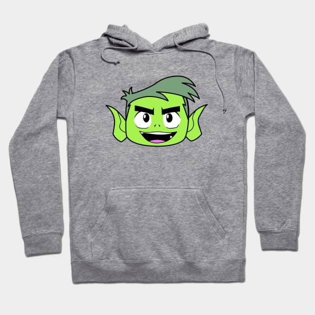 Teen Titans´ Beastboy Hoodie by JamesCMarshall